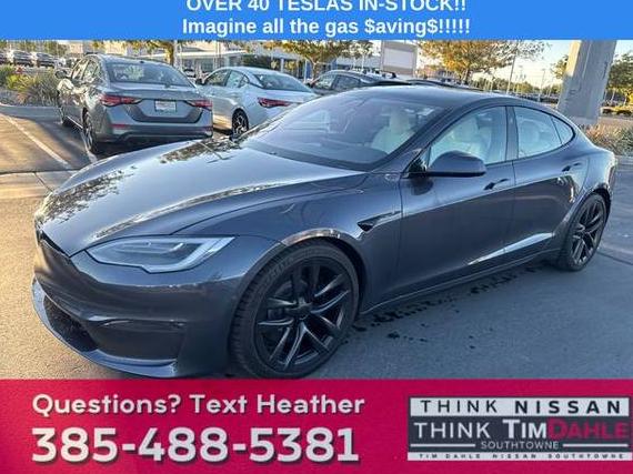 TESLA MODEL S 2022 5YJSA1E66NF461964 image